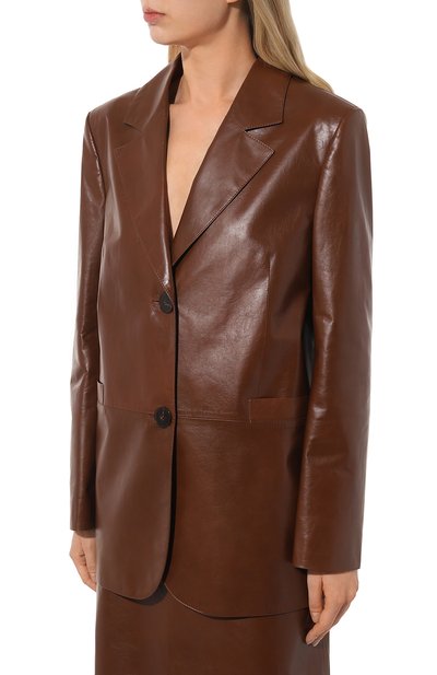 Кожаный жакет COLOR TEMPERATURE, арт. К-3/467, фото 3