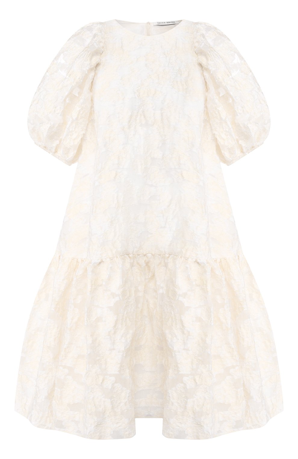 Платье CECILIE BAHNSEN белого цвета по цене 139000 руб., арт. AW19-0051, фото 1 Платье CECILIE BAHNSEN, арт. AW19-0051, фото 1