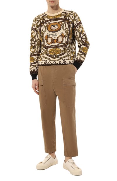 Хлопковый джемпер MOSCHINO, арт. A0920/5207, фото 2