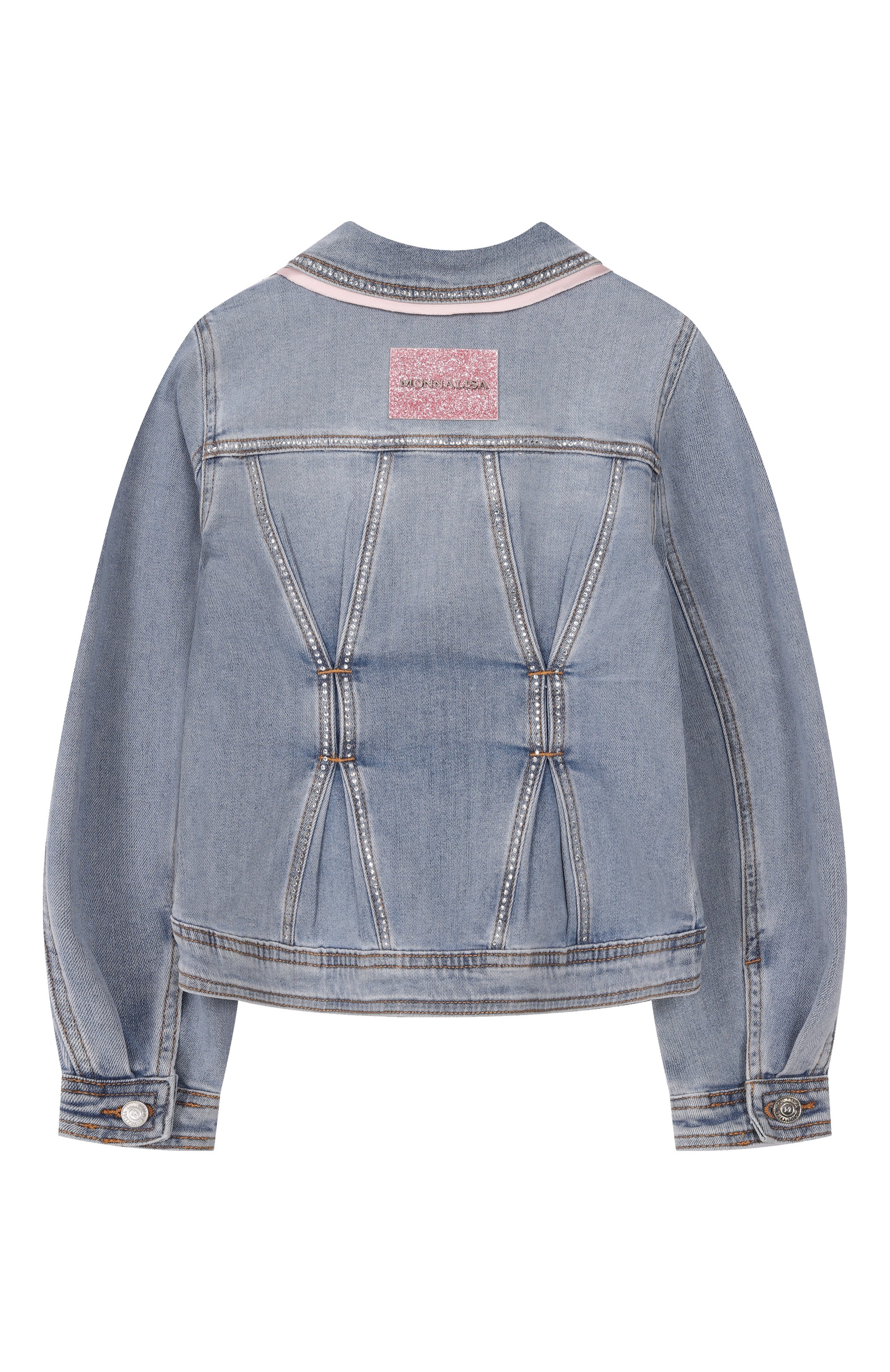 Джинсовая куртка MONNALISA, арт. 79G100, фото 2