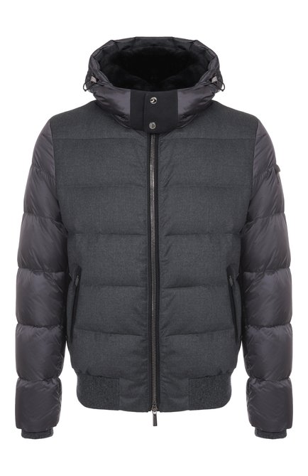 Мужская комбинированный пуховик MOORER, арт. WRIGHT/SHL/62-68