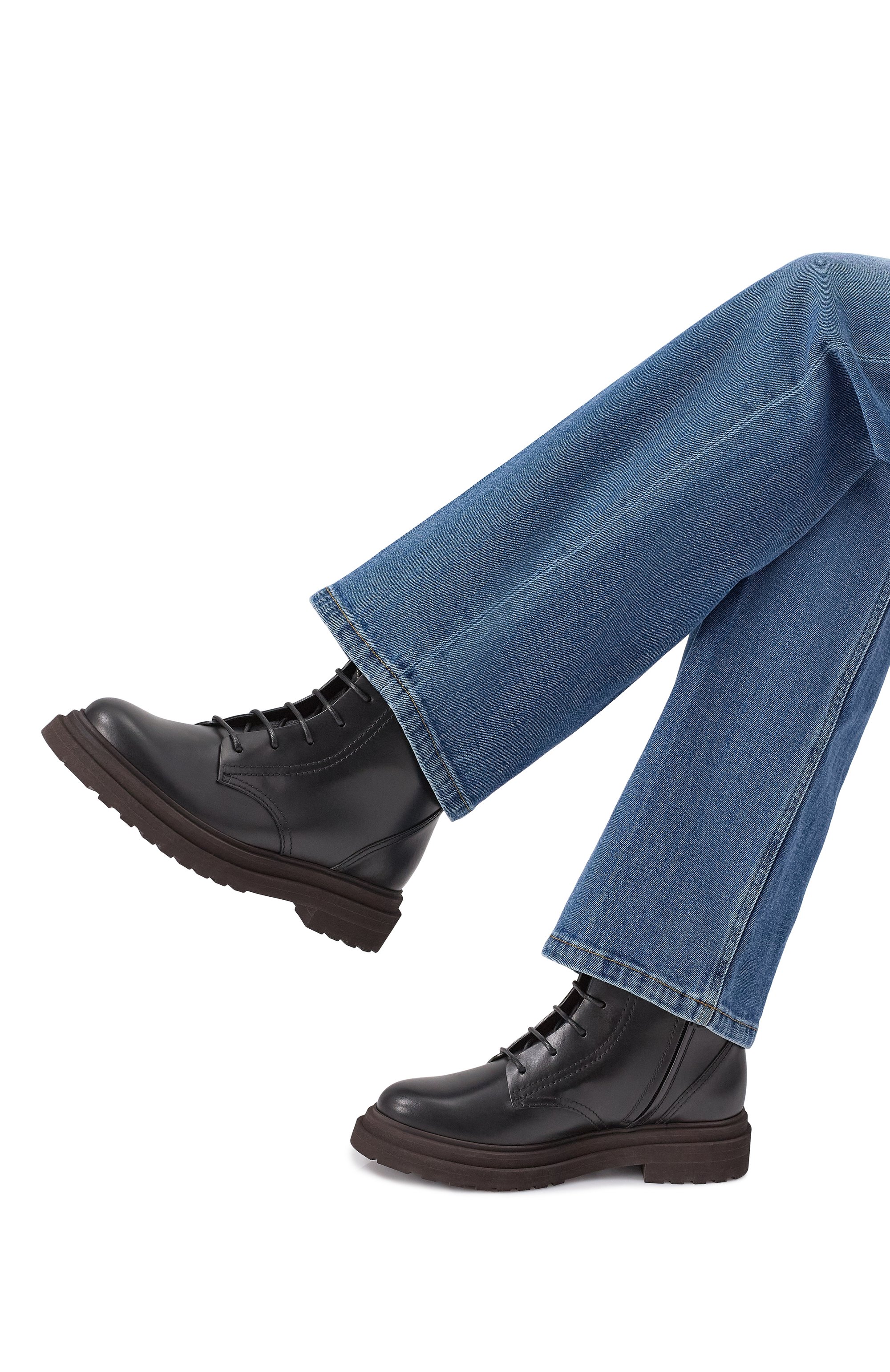 Кожаные ботинки BRUNELLO CUCINELLI, арт. MZ0LG3037P, фото 3