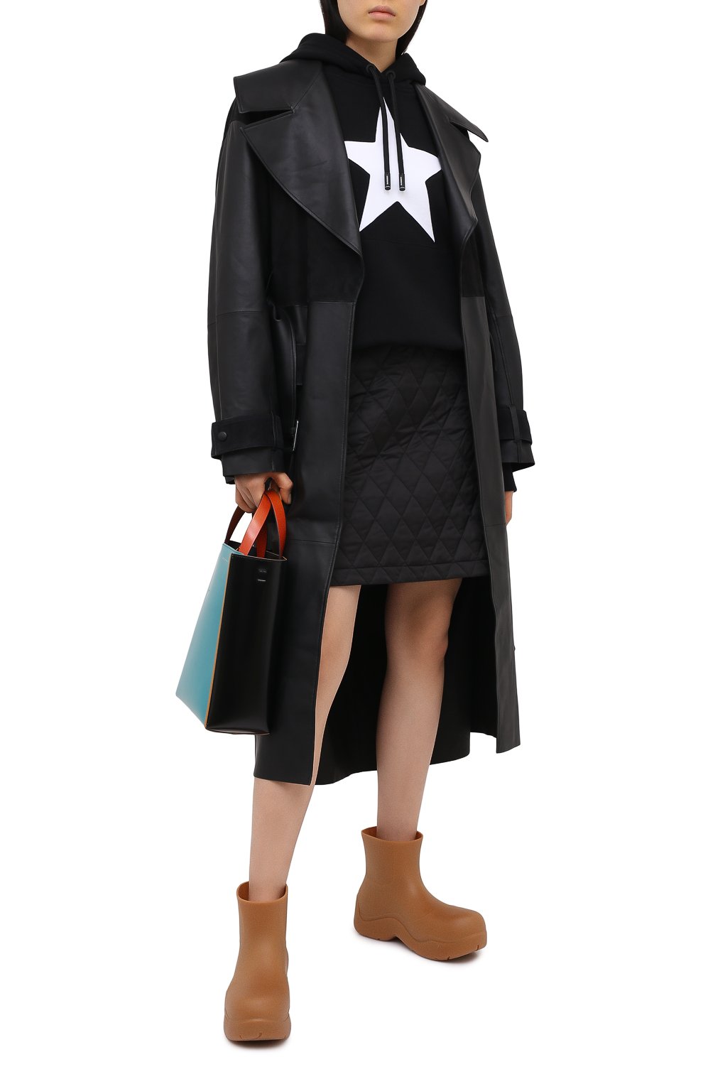 Хлопковое худи BURBERRY, арт. 8036037, фото 2