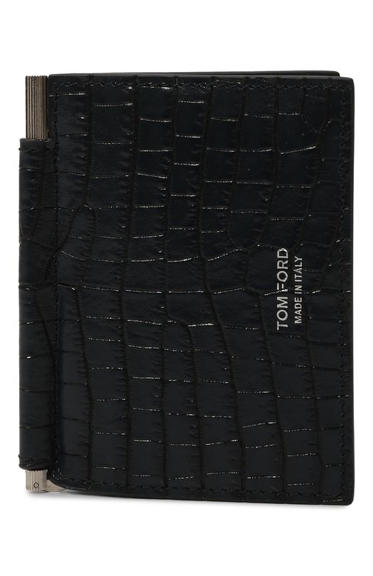 Кожаный зажим для купюр Tom Ford