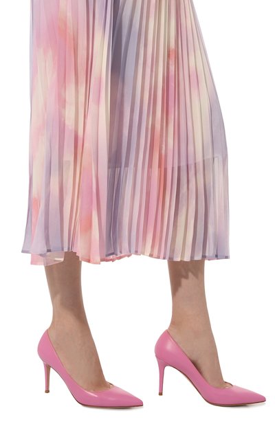 Кожаные туфли gianvito 85 GIANVITO ROSSI, арт. G24580.85RIC.NAPBUBB, фото 3