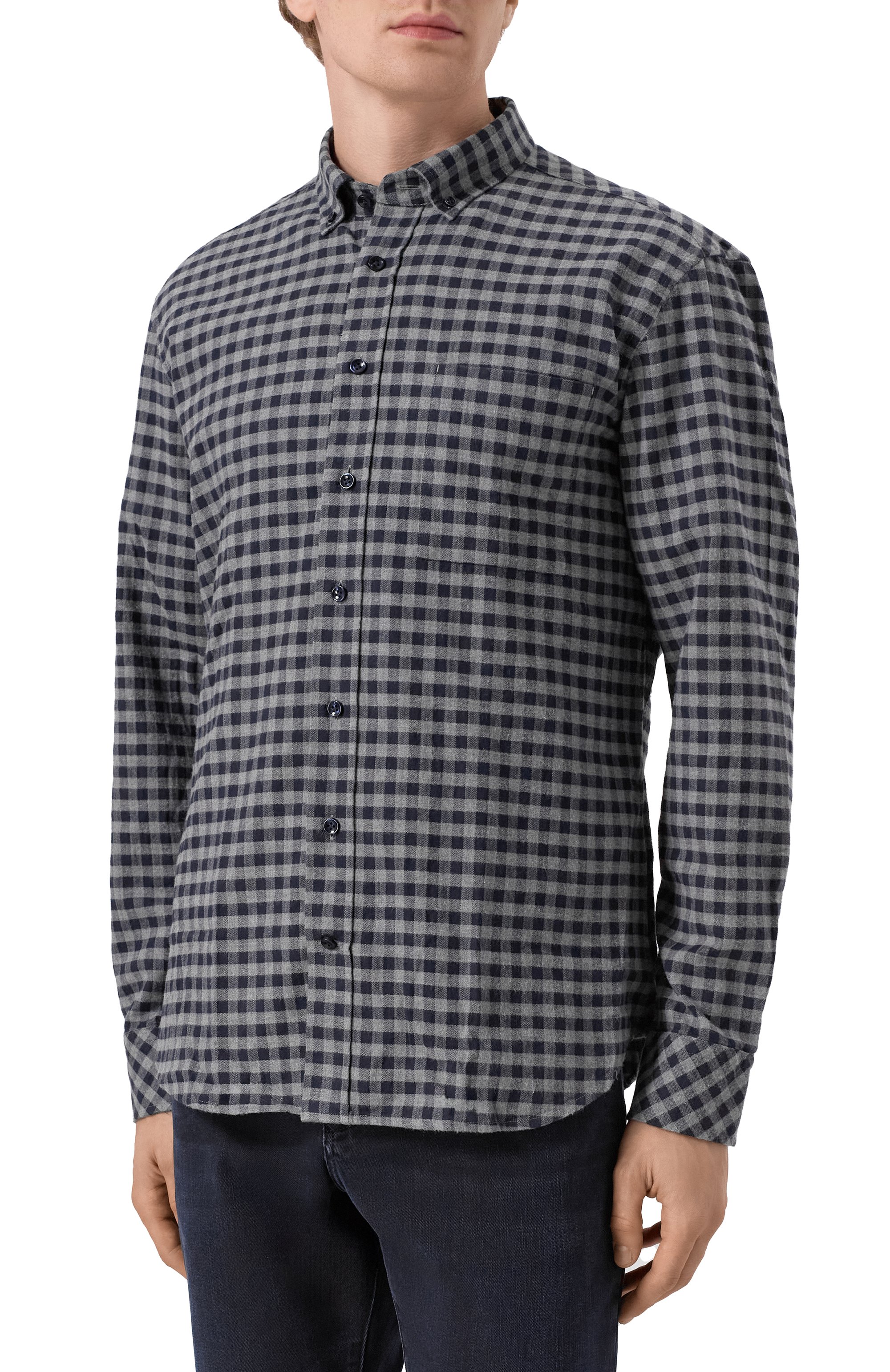 Хлопковая рубашка BOGNER, арт. 58819827, фото 3