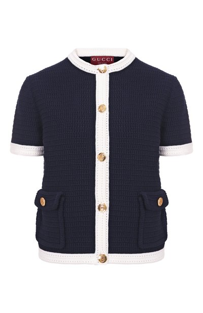 Женский хлопковый кардиган GUCCI, арт. 819373/XKE0T