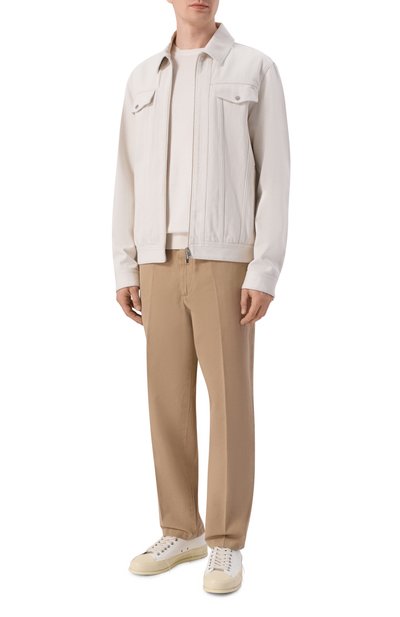 Кожаные кеды vincent 015 PREMIATA, арт. VINCE015/BIANC0, фото 2