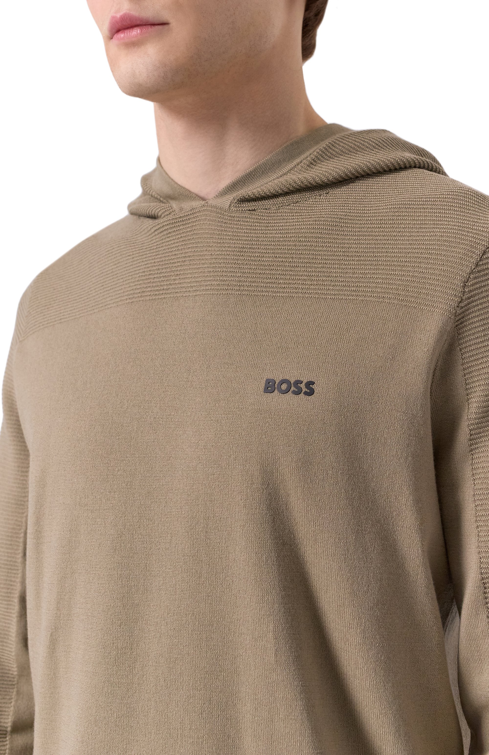 Худи BOSS GREEN бежевого цвета по цене 26950 руб., арт. 50528865, фото 5 Худи BOSS GREEN, арт. 50528865, фото 5