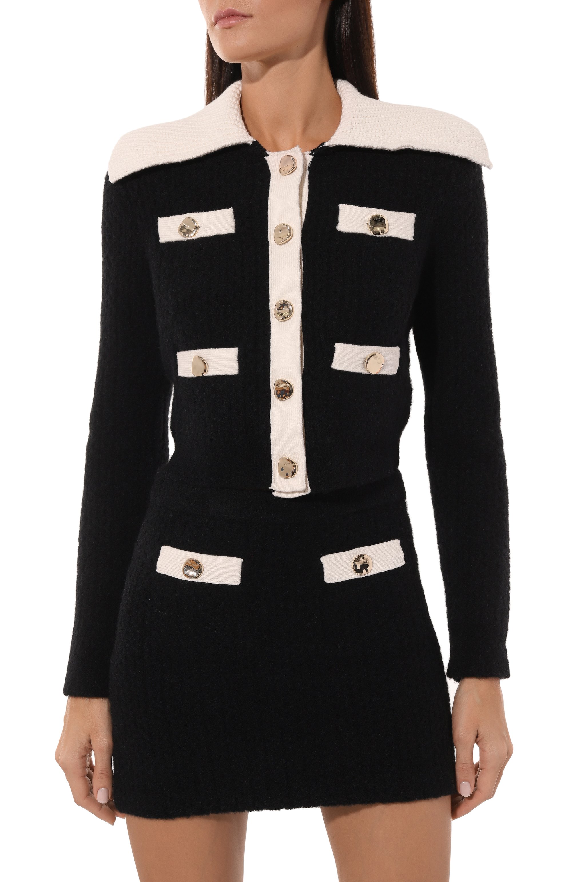 Шерстяной кардиган SELF-PORTRAIT, арт. AW24-074C-B, фото 3