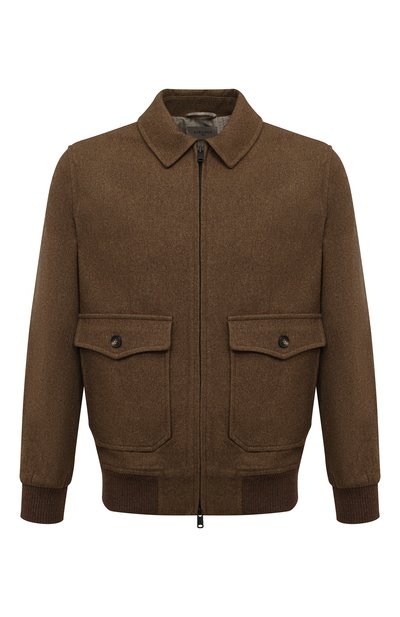 Мужской бомбер из шерсти и хлопка CIRCOLO 1901, арт. CN4608