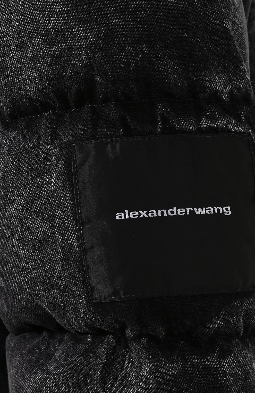 Джинсовый пуховик ALEXANDER WANG темно-серого цвета по цене 52150 руб., арт. 4D992343DL, фото 5 Джинсовый пуховик ALEXANDER WANG, арт. 4D992343DL, фото 5