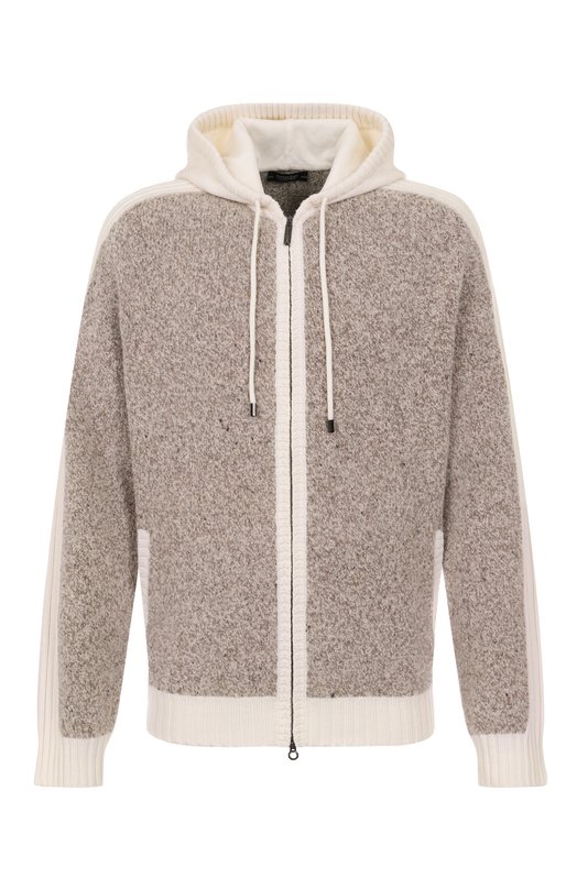Кардиган из шерсти и кашемира Stefano Ricci K404001FCR/F25361 Бежевый K404001FCR/F25361