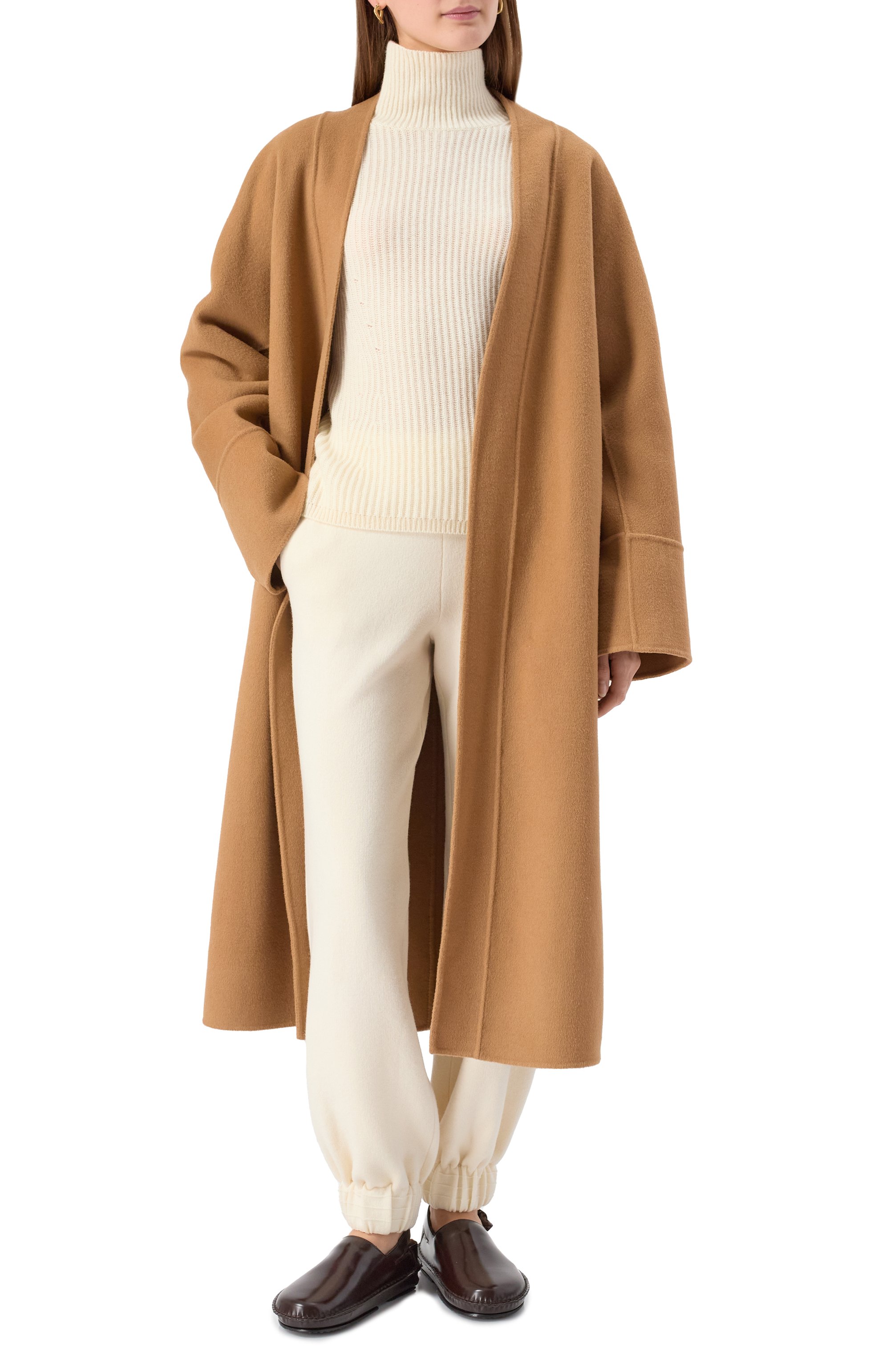 Джоггеры из шерсти и кашемира FREEAGE, арт. W25.PT100.2030.101, фото 2