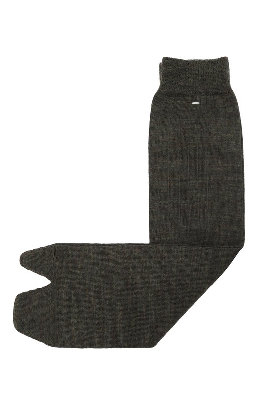 Шерстяные носки Maison Margiela S50TL0029/S17867 Хаки S50TL0029/S17867