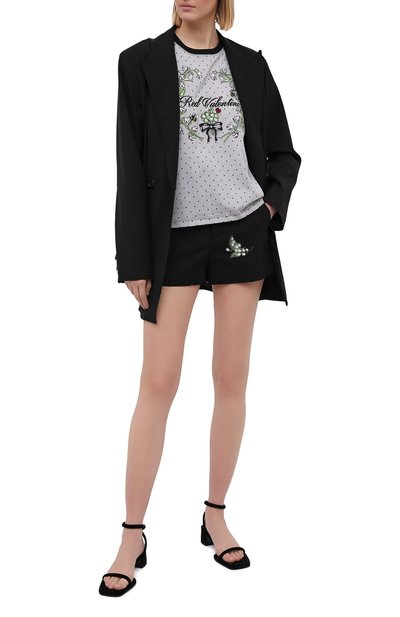 Хлопковая футболка REDVALENTINO, арт. VR3MG08X/5PR, фото 2