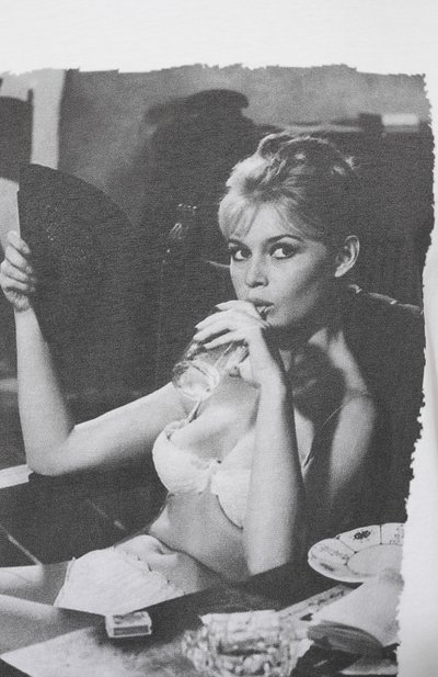 Хлопковая футболка BISIBIGLIO, арт. BARD0T DRINK, фото 5