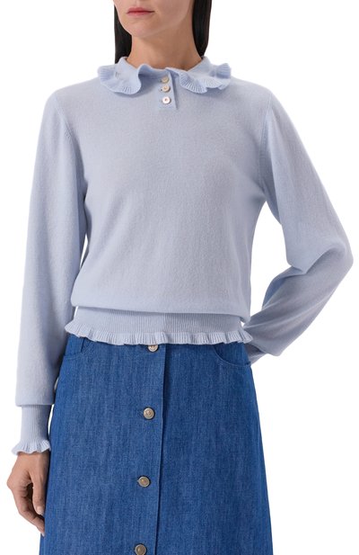 Кашемировое поло VALENTINO, арт. 7B3KC65K/9ER, фото 3