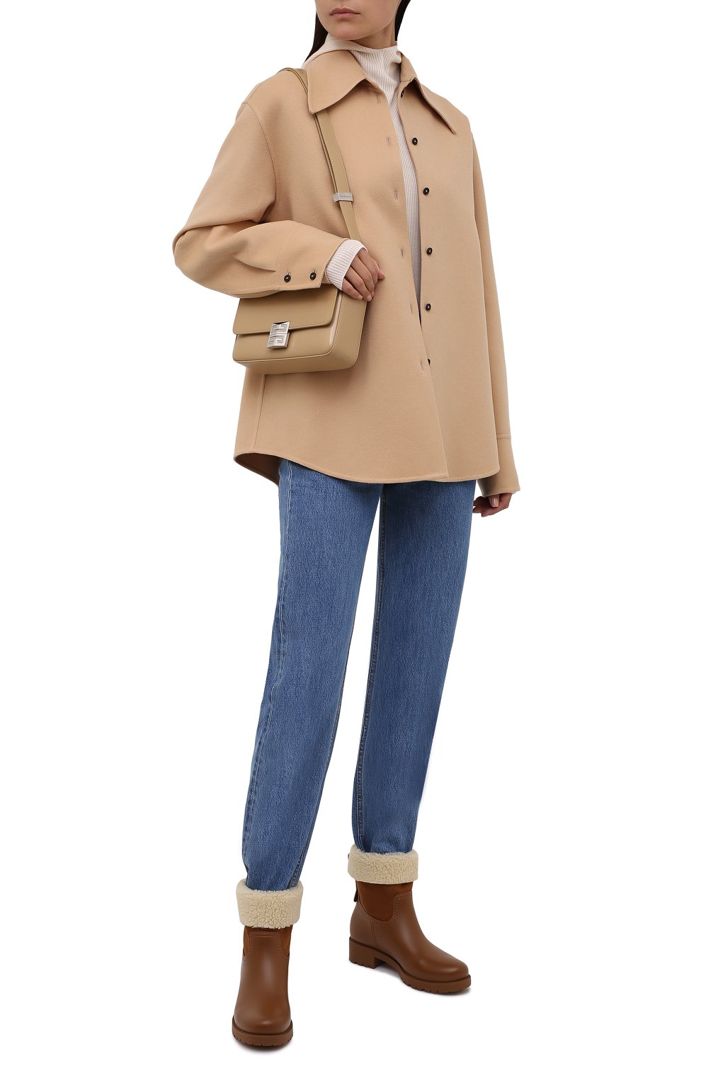 Комбинированные ботинки jannet SEE BY CHLOÉ, арт. SB37101A/14131, фото 2