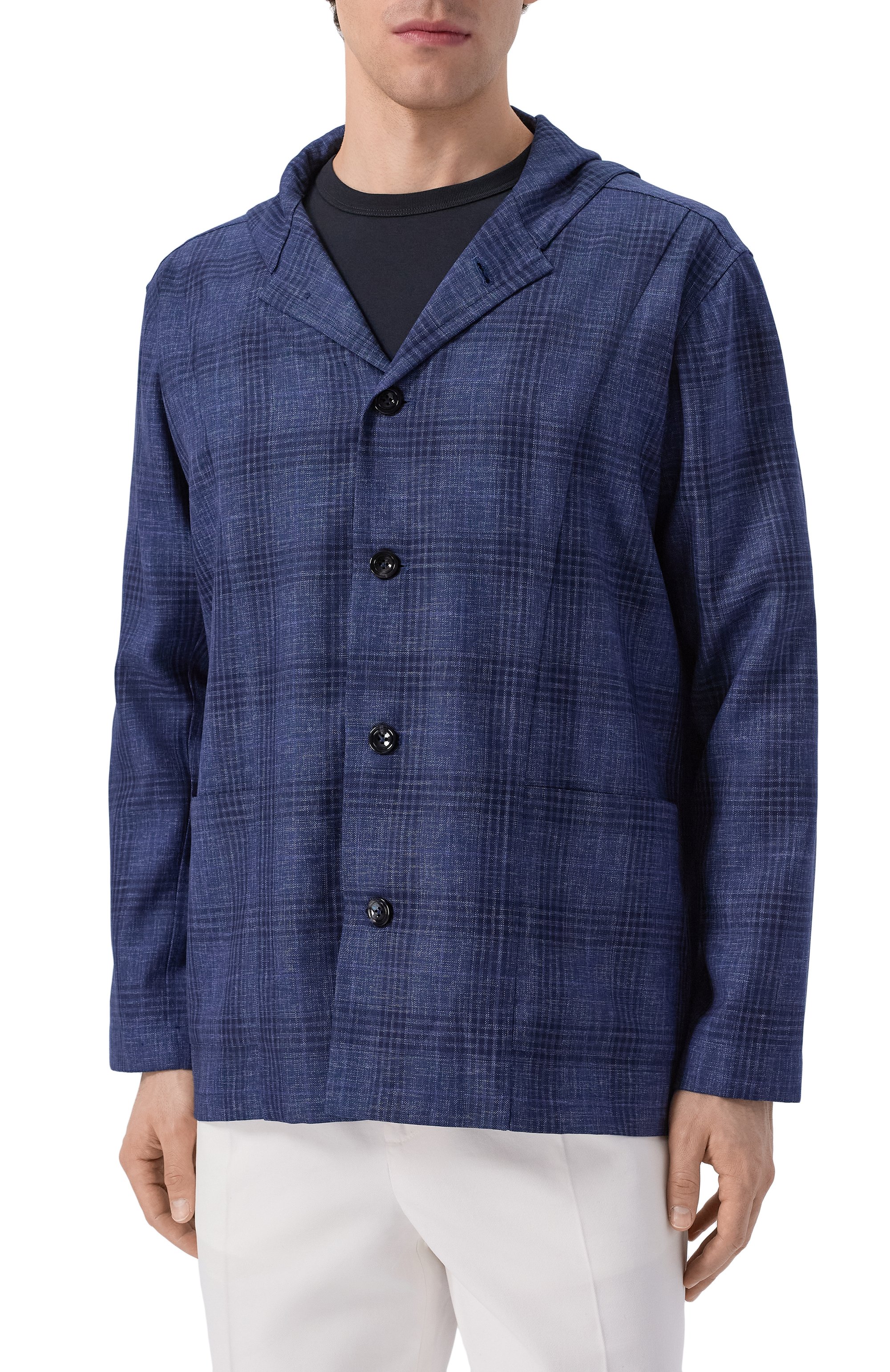 Шерстяная рубашка KITON, арт. UMCLUCAK0624E01, фото 3