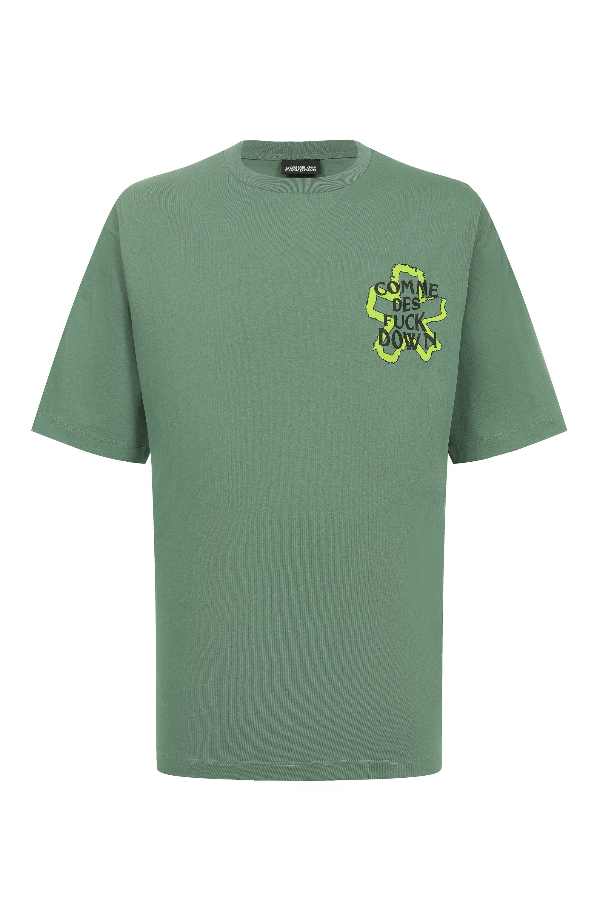 Хлопковая футболка COMME DES FUCKDOWN, арт. CFABM01594, фото 1