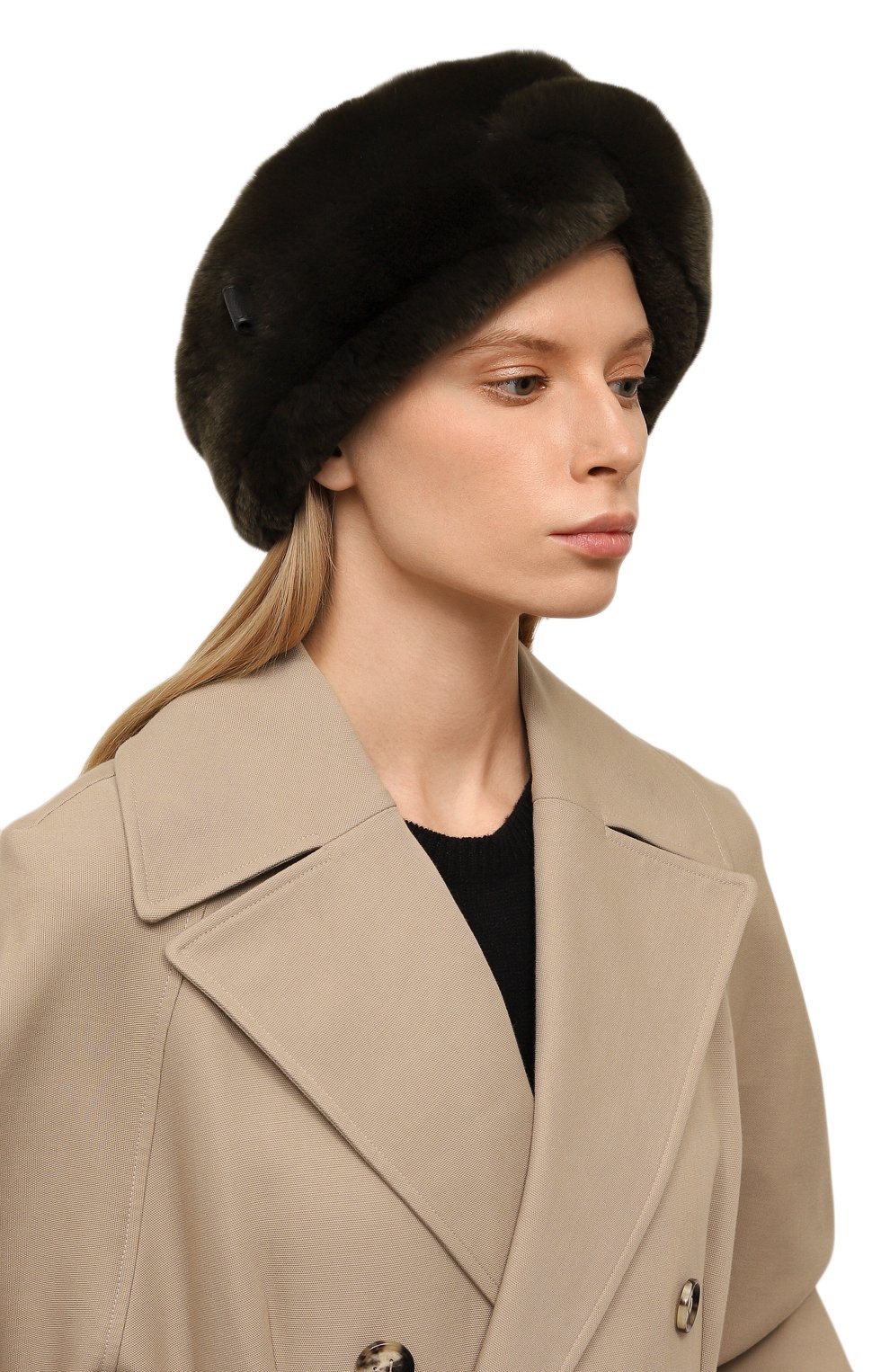 Меховой ободок из кролика YVES SALOMON, арт. 23WAA100XXKREX, фото 2