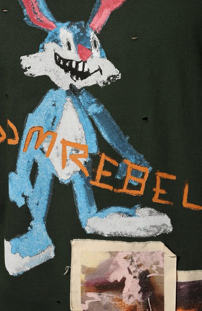 Хлопковая футболка DOMREBEL, арт. MRUFUS/T-SHIRT, фото 5