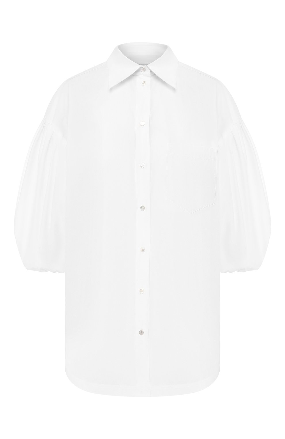 Хлопко вая рубашка VALENTINO, арт. RB0AB13U4HP, фото 1