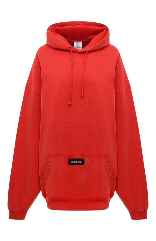 фото Хлопковое худи vetements