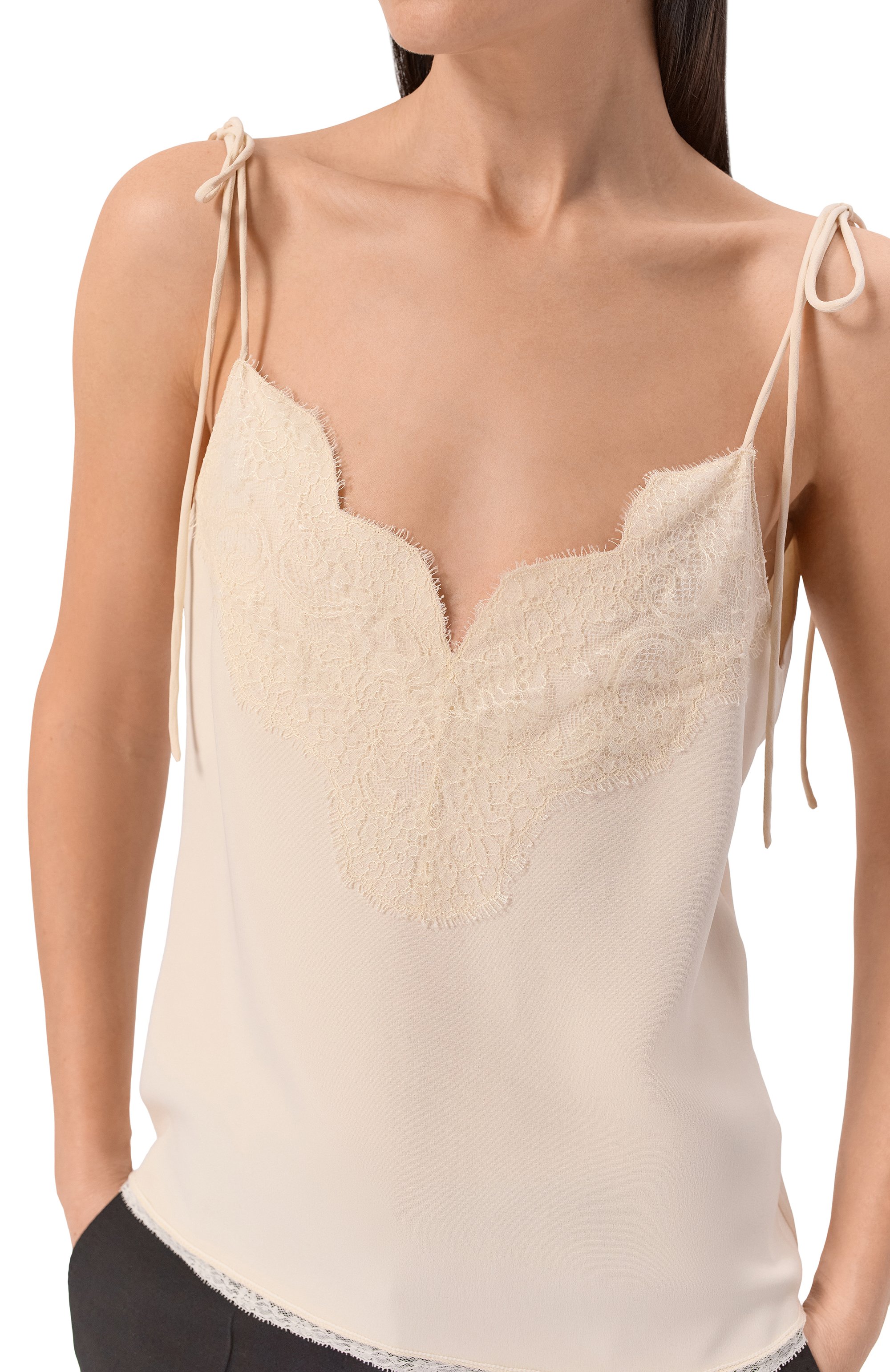 Шелковый топ VALENTINO, арт. 8B3AEBG1/1MM, фото 5