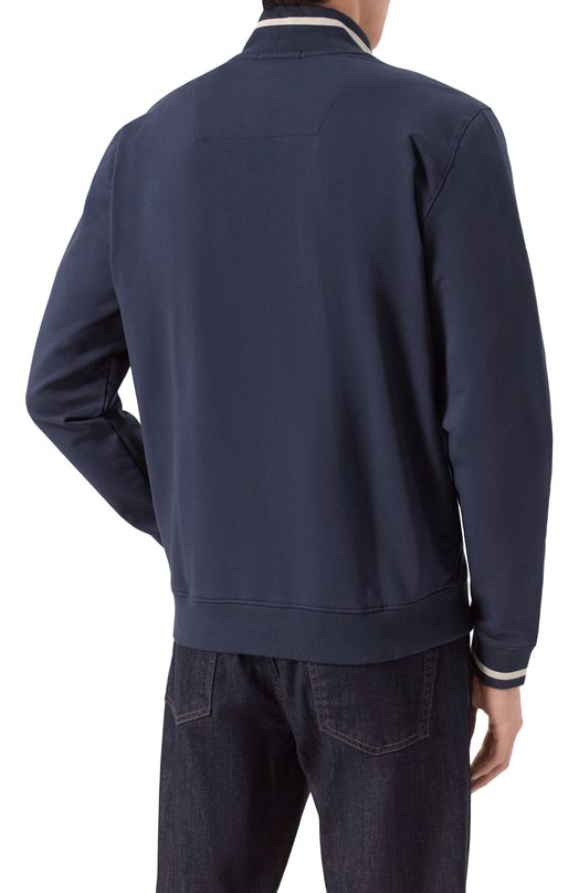Хлопковая толстовка Aeronautica Militare FE2089UF00674 Синий  FE2089UF00674 Фото 4