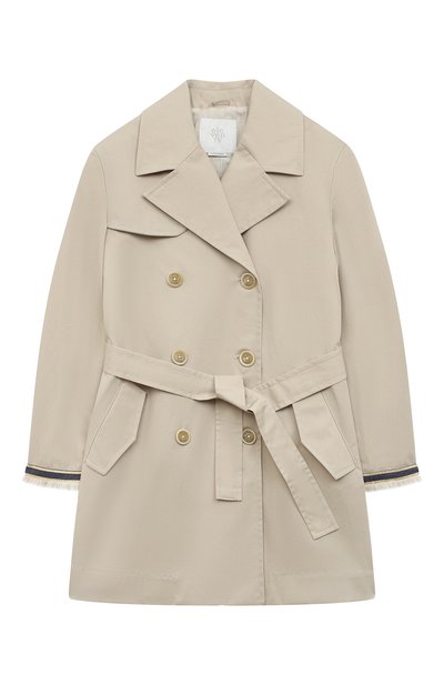 Хлопковый тренч ELEVENTY, арт. ES2A00/G0081/12-16