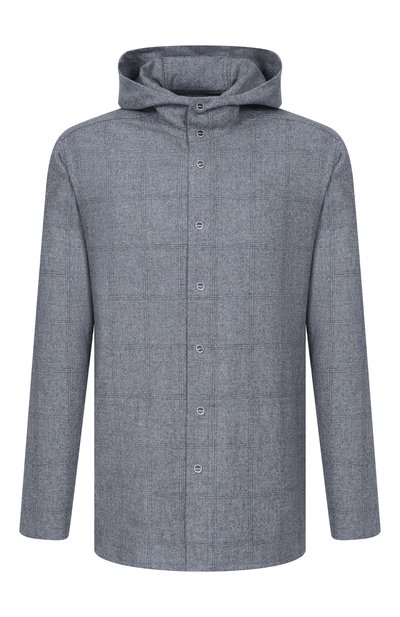 Мужская шерстяная рубашка KITON, арт. UMCPETEK0127G02