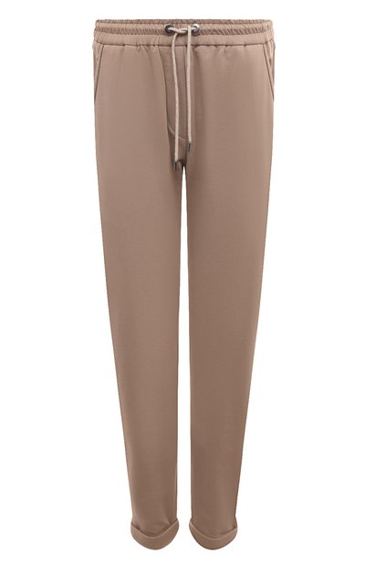 Женские хлопковые брюки BRUNELLO CUCINELLI, арт. MH827SA399