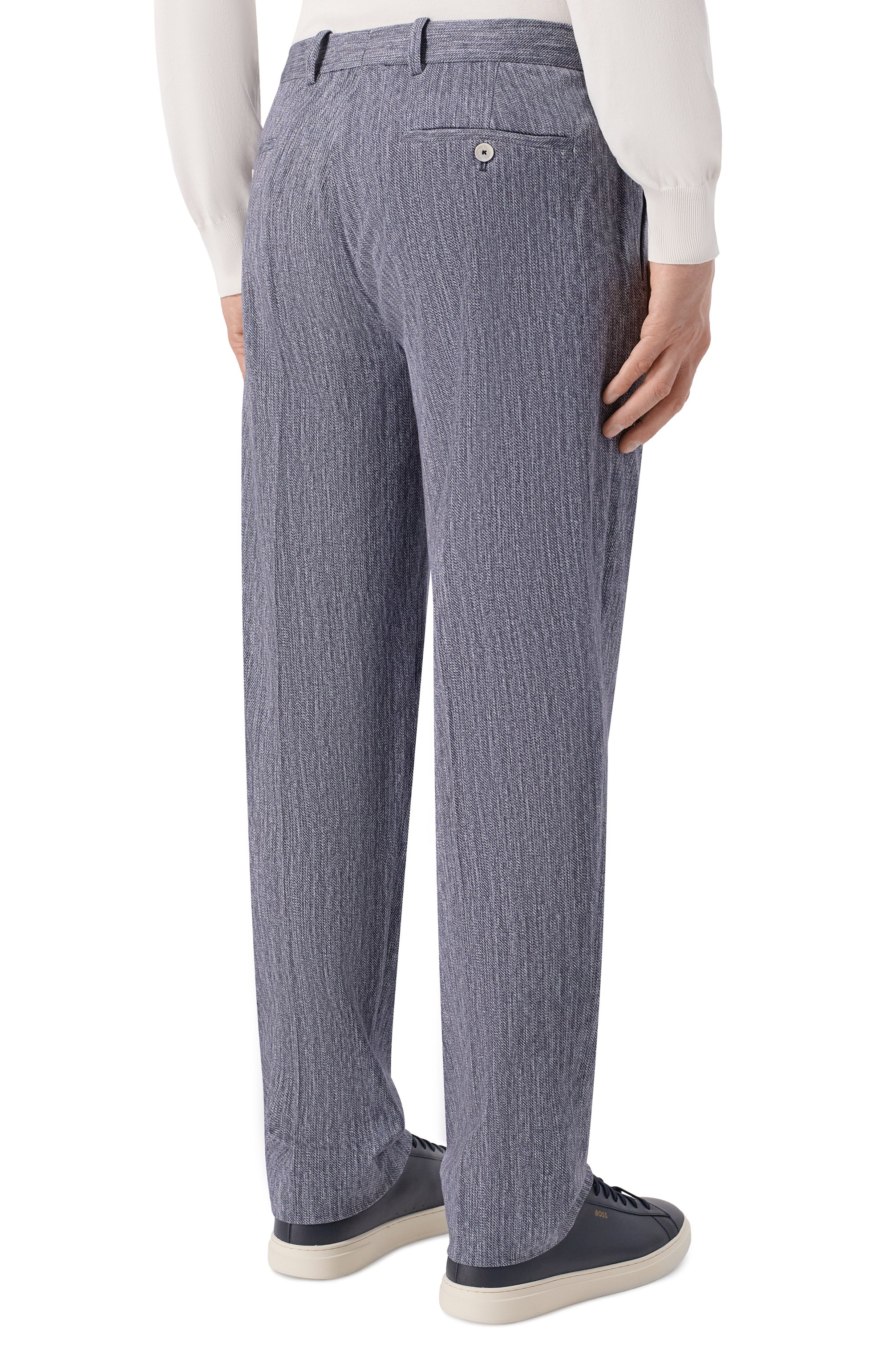 Хлопковые брюки CIRCOLO 1901, арт. CN5255, фото 4