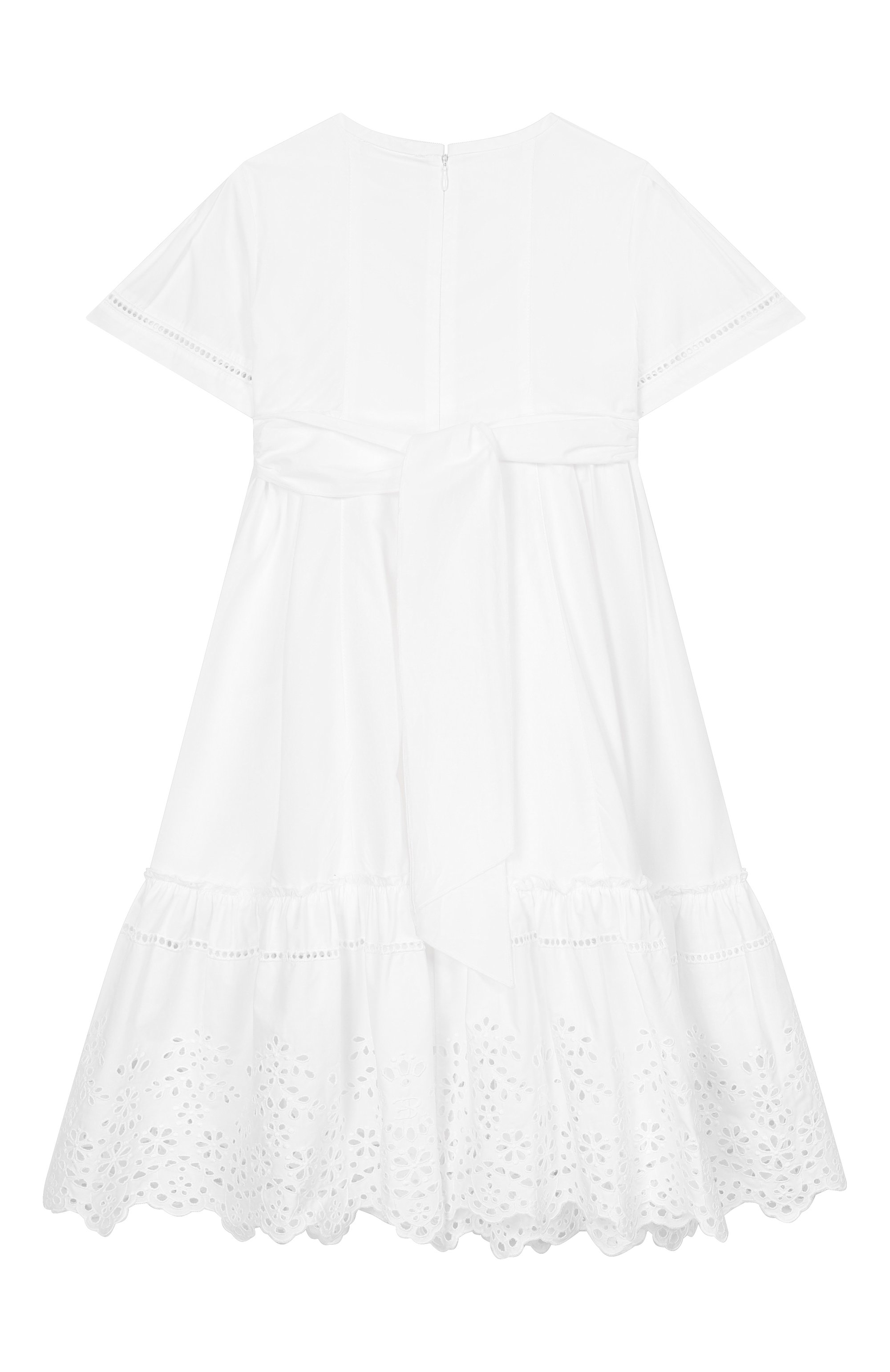 Хлопковое платье ERMANNO SCERVINO, арт. Z1G906, фото 2