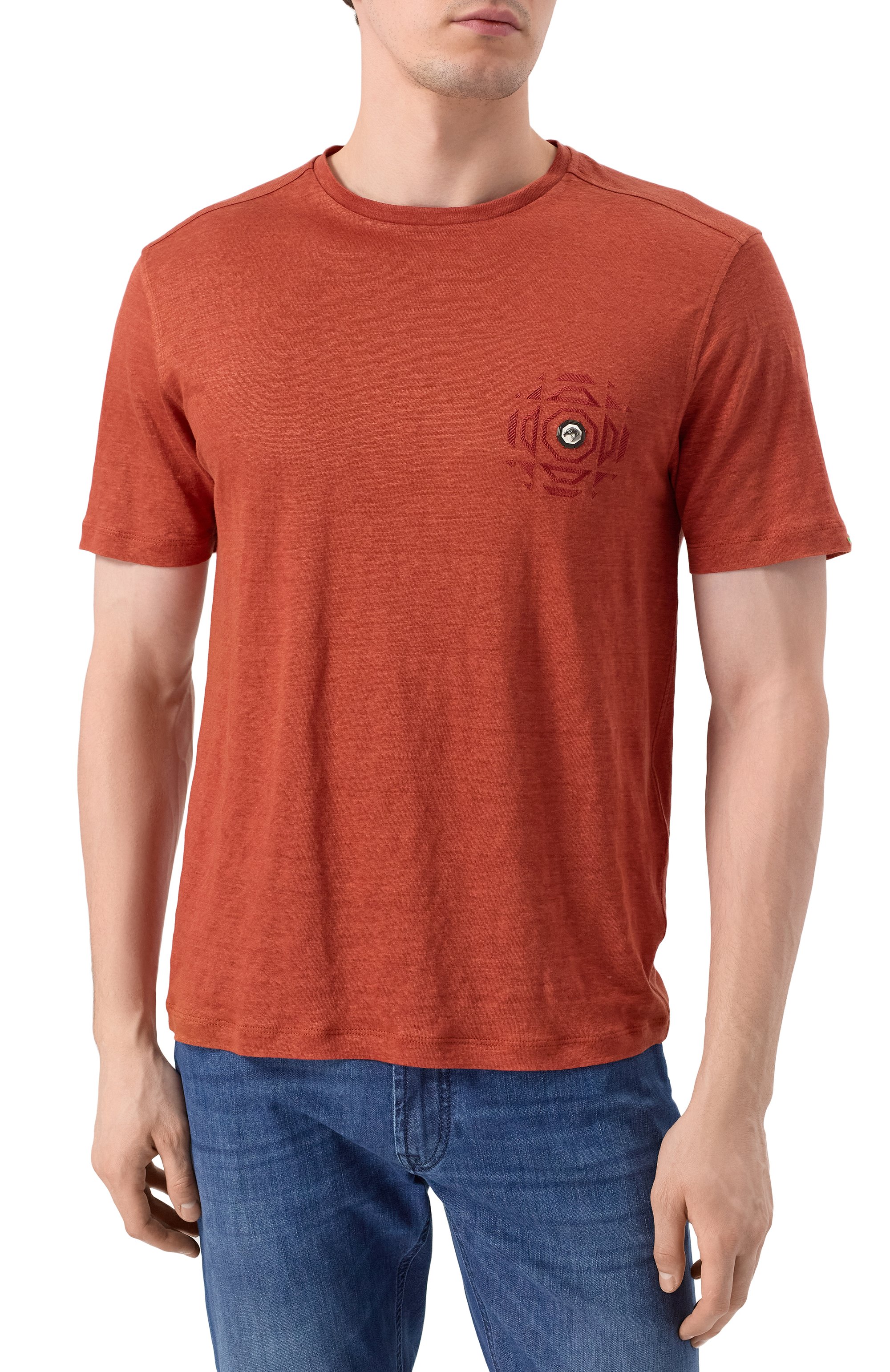 Льняная футболка STEFANO RICCI, арт. MNH5104070/LN, фото 3