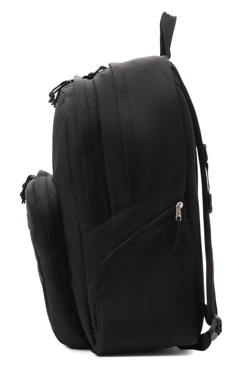 Мужской рюкзак explorer BALENCIAGA черного цвета, арт. 827476/2ABPK | Фото 4 (Сумки-технические: Рюкзаки - большие; Размер: large; Материал: Текстиль; Ремень/цепочка: На ремешке; Автоматизация состава: Проставлено; Автоматизация ТО: Проставлено; Стили: Кэжуэл)
