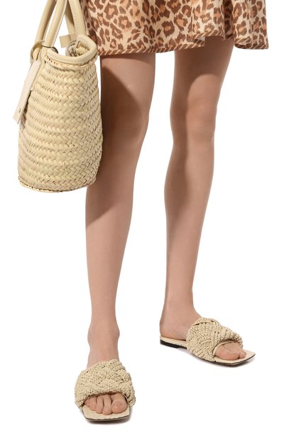 Текстильные шлепанцы scarpe BOTTEGA VENETA, арт. 729756/V0G00, фото 3