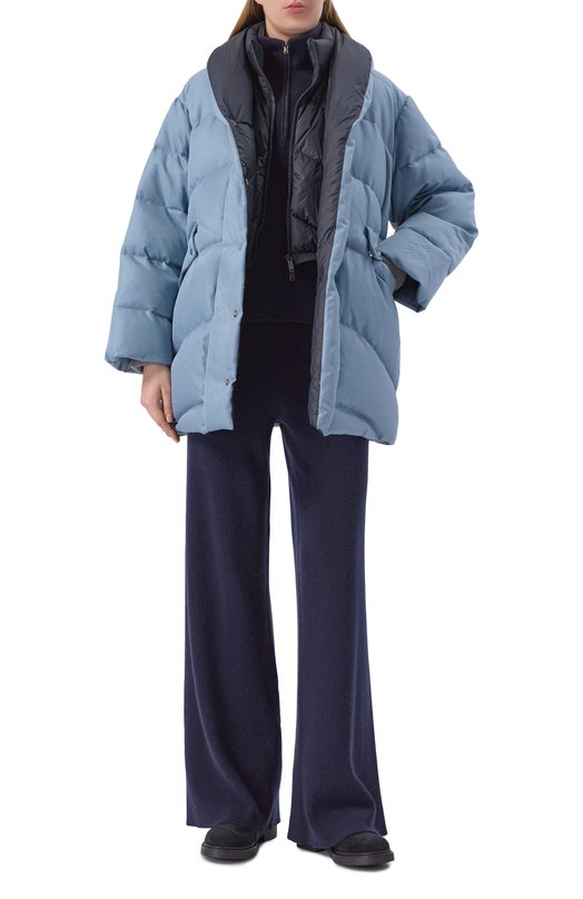 Пуховик Add 12AWHJ44R Голубой  12AWHJ44R Фото 2