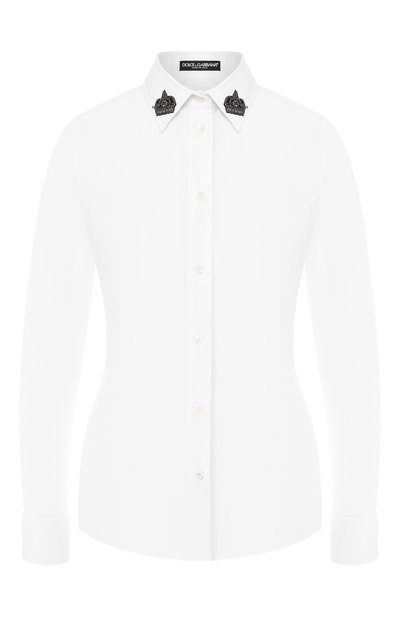 Хлопковая рубашка DOLCE & GABBANA, арт. F5G19Z/FUEAJ, фото 1