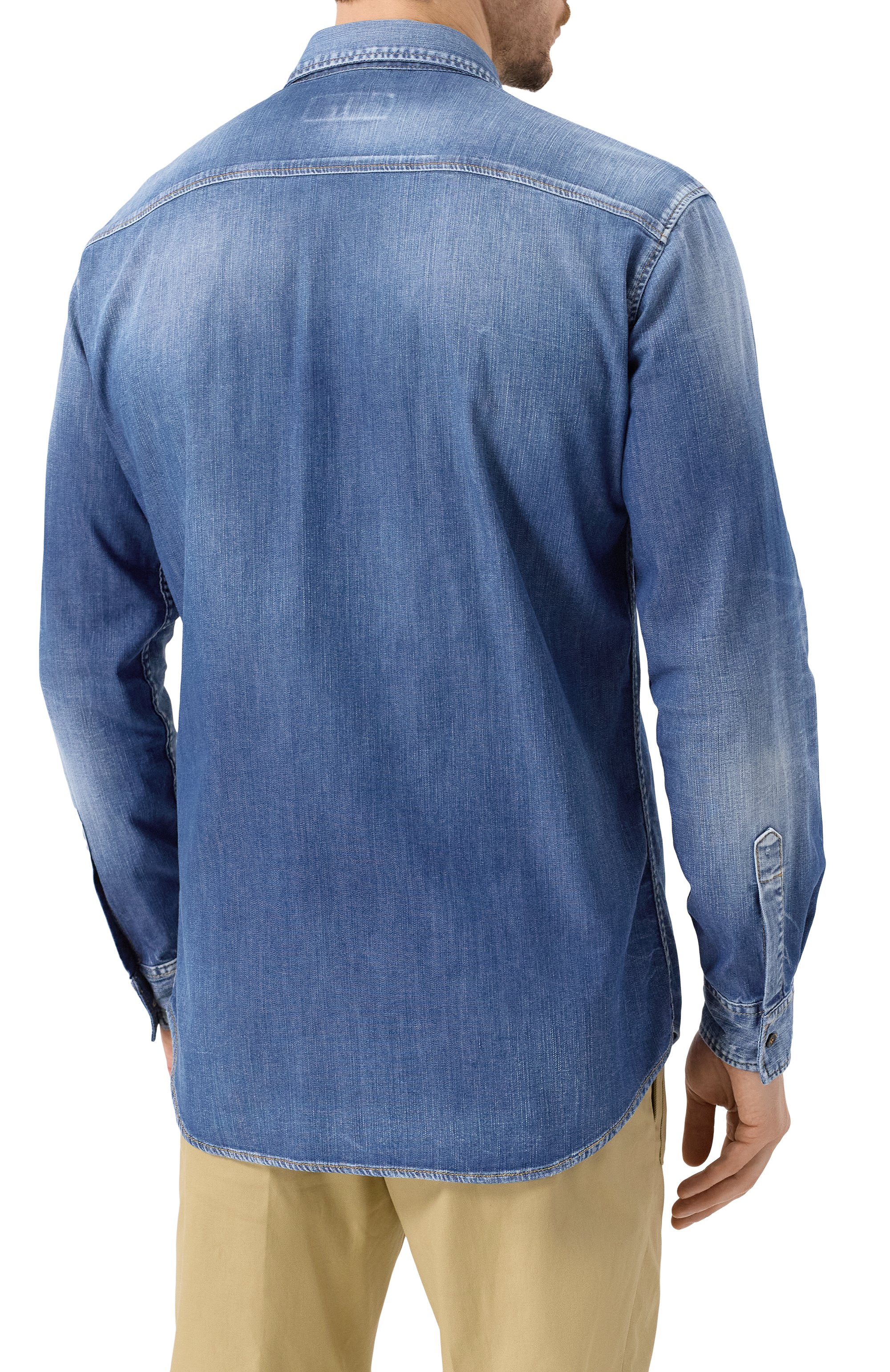 Джинсовая рубашка DSQUARED2, арт. S74DM0904/S30341, фото 4