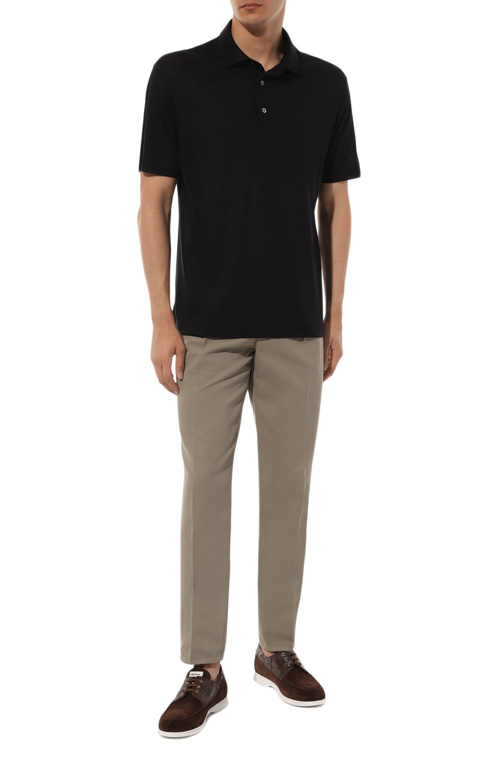 Шерстяное поло ZEGNA, арт. E7345A5/BCT724412, фото 2