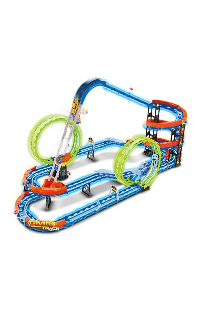 Игровой гоночный светящийся автотрек PAREMO, арт. G2412-498