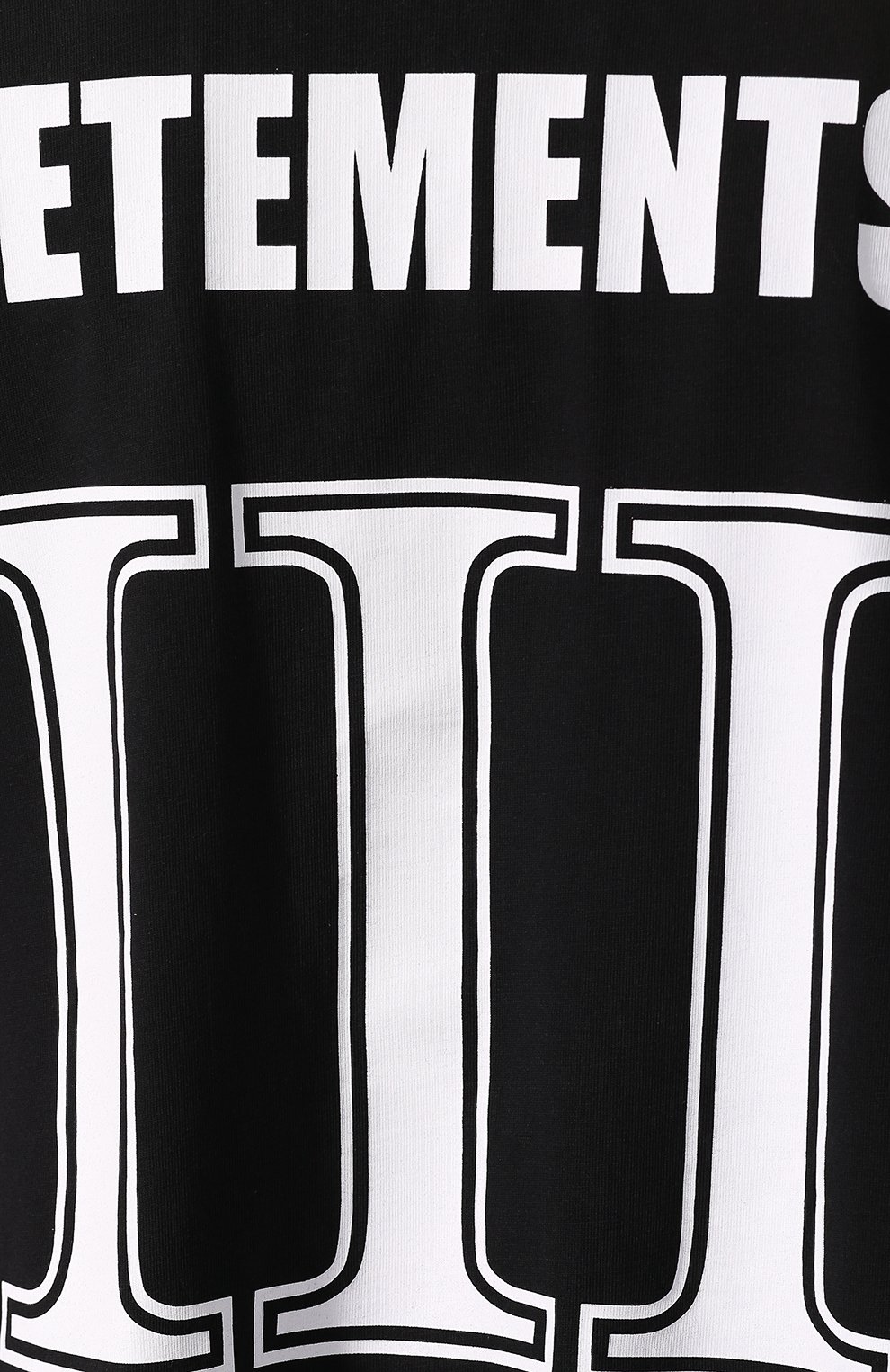 Хлопковая футболка star wars x vetements VETEMENTS черного цвета по цене 41100 руб., арт. USW21TS013 1600/W, фото 6 Хлопковая футболка star wars x vetements VETEMENTS, арт. USW21TS013 1600/W, фото 6