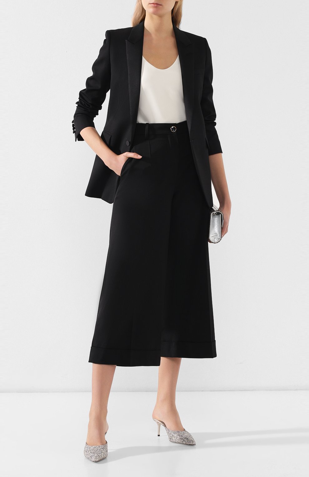 Мюли rav 65 с глиттером JIMMY CHOO, арт. RAV 65/GTZ, фото 2