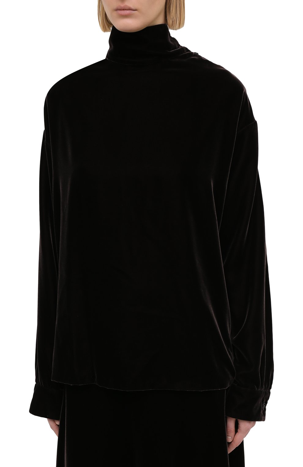 Бархатная блузка RALPH LAUREN, арт. 293835467, фото 3