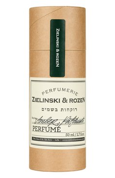 Духи moss / амбра, пачули (50ml) ZIELINSKI&ROZEN бесцветного цвета, арт. 4603720459101 | Фото 2 (Тип продукта - парфюмерия: Духи; Региональные ограничения белый список (Axapta Mercury): Не проставлено; Нос: Не проставлено; Ограничения доставки: flammable)