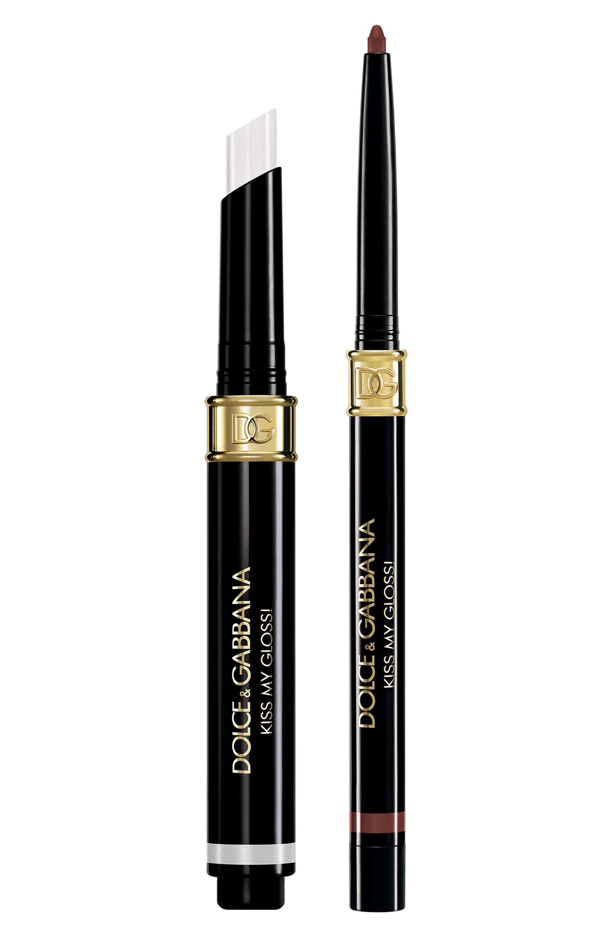 Дуэт средств для губ kiss my gloss!, оттенок 04 gossip DOLCE & GABBANA, арт. 8057971182497, фото 1