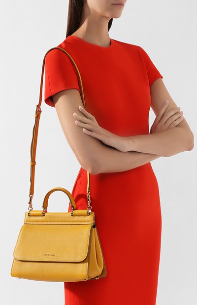 Сумка sicily soft small DOLCE & GABBANA, арт. BB6755/AA409, фото 5